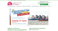 Desktop Screenshot of nds-krebsgesellschaft.de